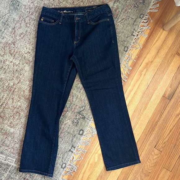 Eddie Bauer curvy slim straight jeans size 10 - Picture 2 of 3